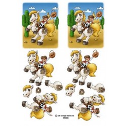 3D ark, 3 flotte kurve med bonderoser