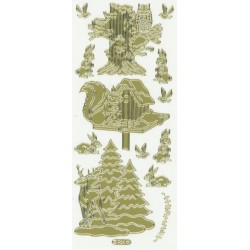 Hvide liljer med symotiv, 3D ark