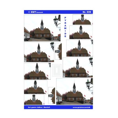 Det gamle rådhus i Ebeltoft, Pyramide 3D ark