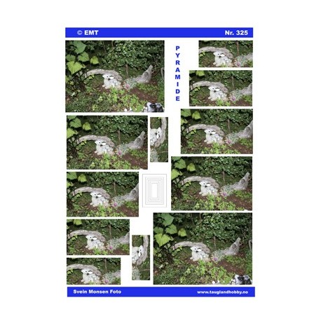 Pynt i haven, Pyramide 3D ark